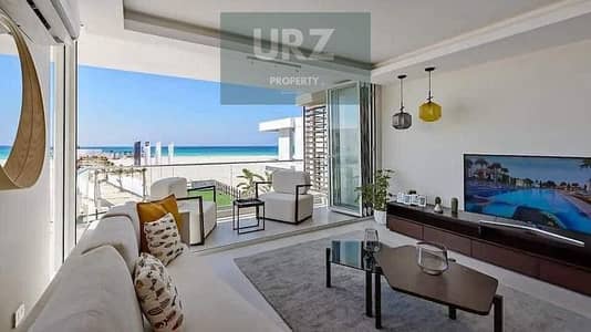 شاليه فاخر بخدمات سياحيه VIP بواسطة Ora نجيب ساويرس جاهز للمعاينه كامل التشطيب بالتكيفات بفيو كامل للبحر بالقرب من ازها و فوكا باى و سمر راس الحكمه