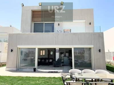 Standalone villa for sale first row directly on Ras El Hekma Bay Wadi Yemm Emirati cities the strongest project on the North Coast near Hacienda