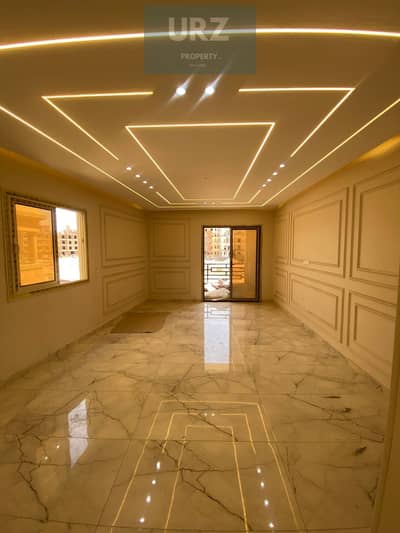Double view apartment facing widest landscape area Mostakbal City 12 year installments next Privado Madinaty mins Rehab Al Burouj Shorouk Bloomfields