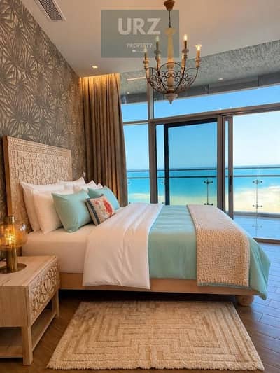 Corner chalet directly on the sea and lagoon fully finished with ACs & kitchen flexible installments and special discount in the North Coast nea