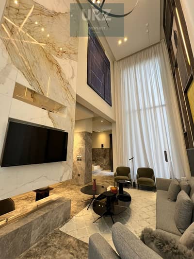 250 sqm corner townhouse with 3 floors in an exclusive villa phase in Mostakbal City on El Amal Axis and Suez Road near Madinaty and Sérai with 12 yea