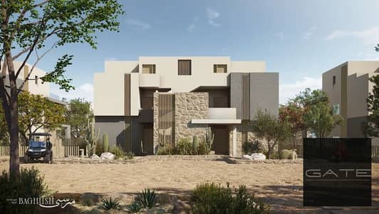 Twin House for Sale in Marassi Bagoush, North Coast – Prime Location at the Best Price, Lagoon View, Fully Finished