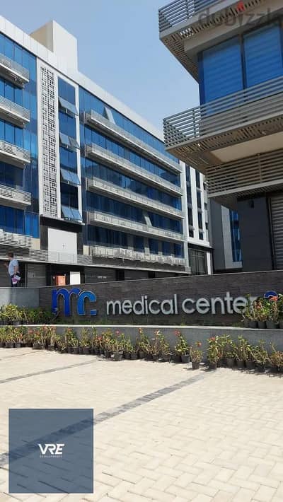 Fully finished 47-square-meter clinic in Nasr City, located in the most prime medical, administrative, and commercial mall in the area.