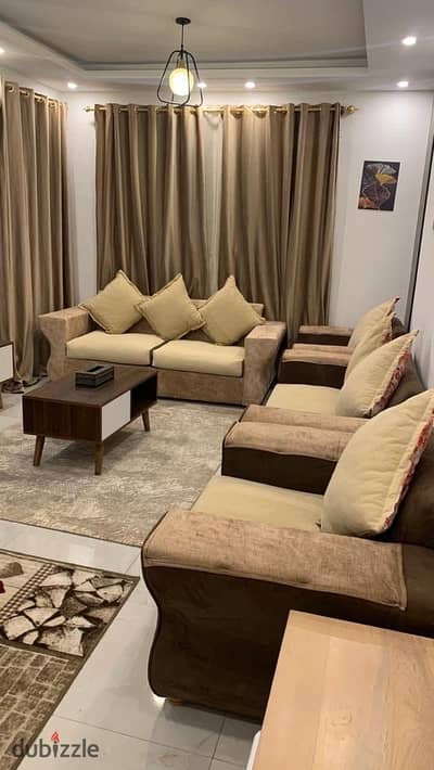 Furnished apartment with air conditioning in the First Settlement at the Youth Towers, Southern area