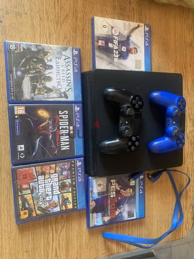 PlayStation 4 slim وارد من ألمانيا
