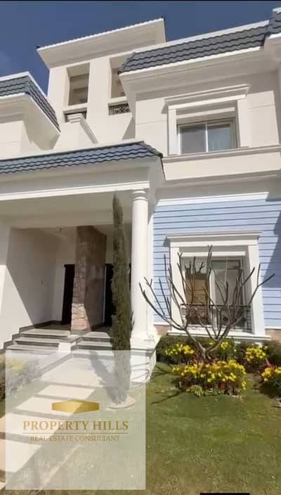 Villa for sale in Mountain View Alifah Future City open on landscaping in a very special location with a large garden