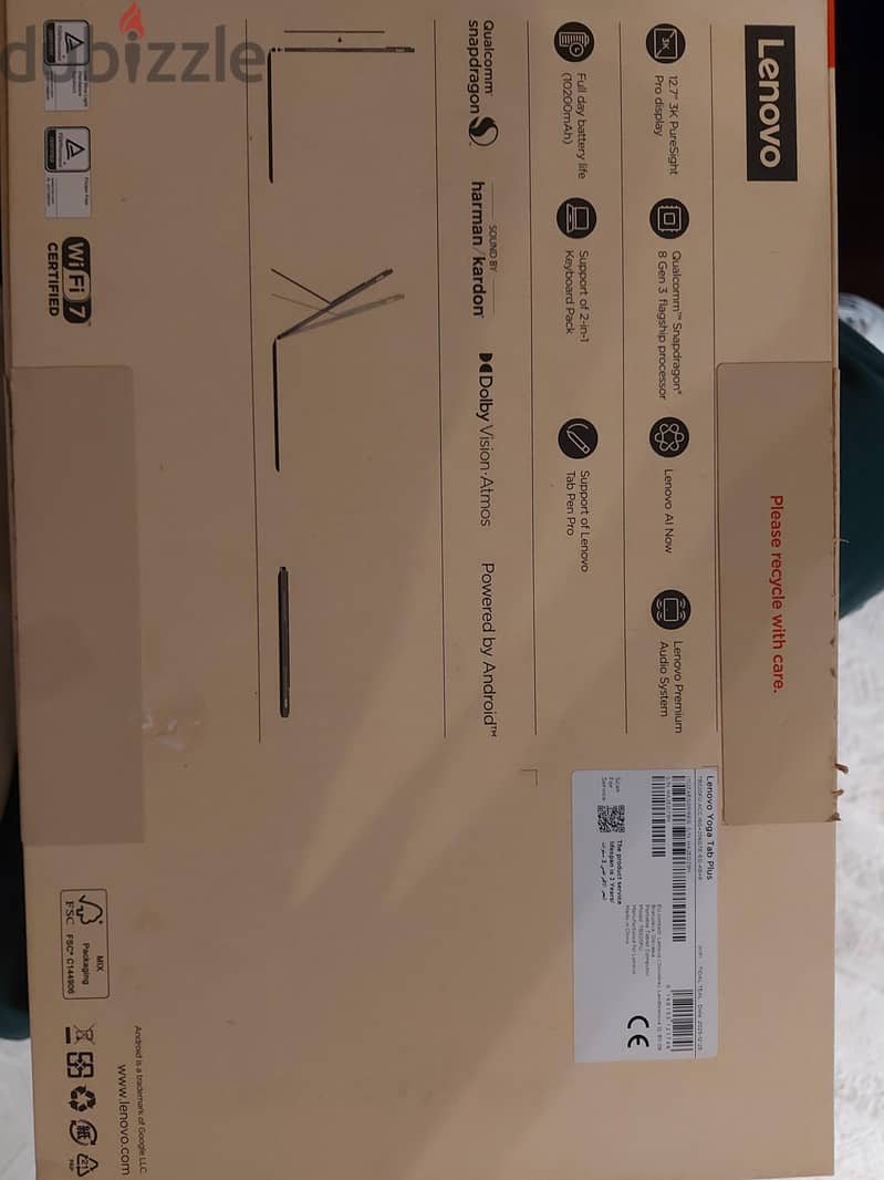 Lenovo yoga tab plus 6