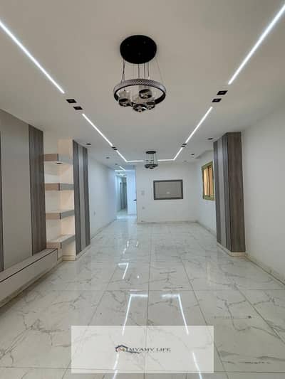 Cheapest apartment with a view and sea in Al-Hadaiq, all on the second floor, super lux finishing
