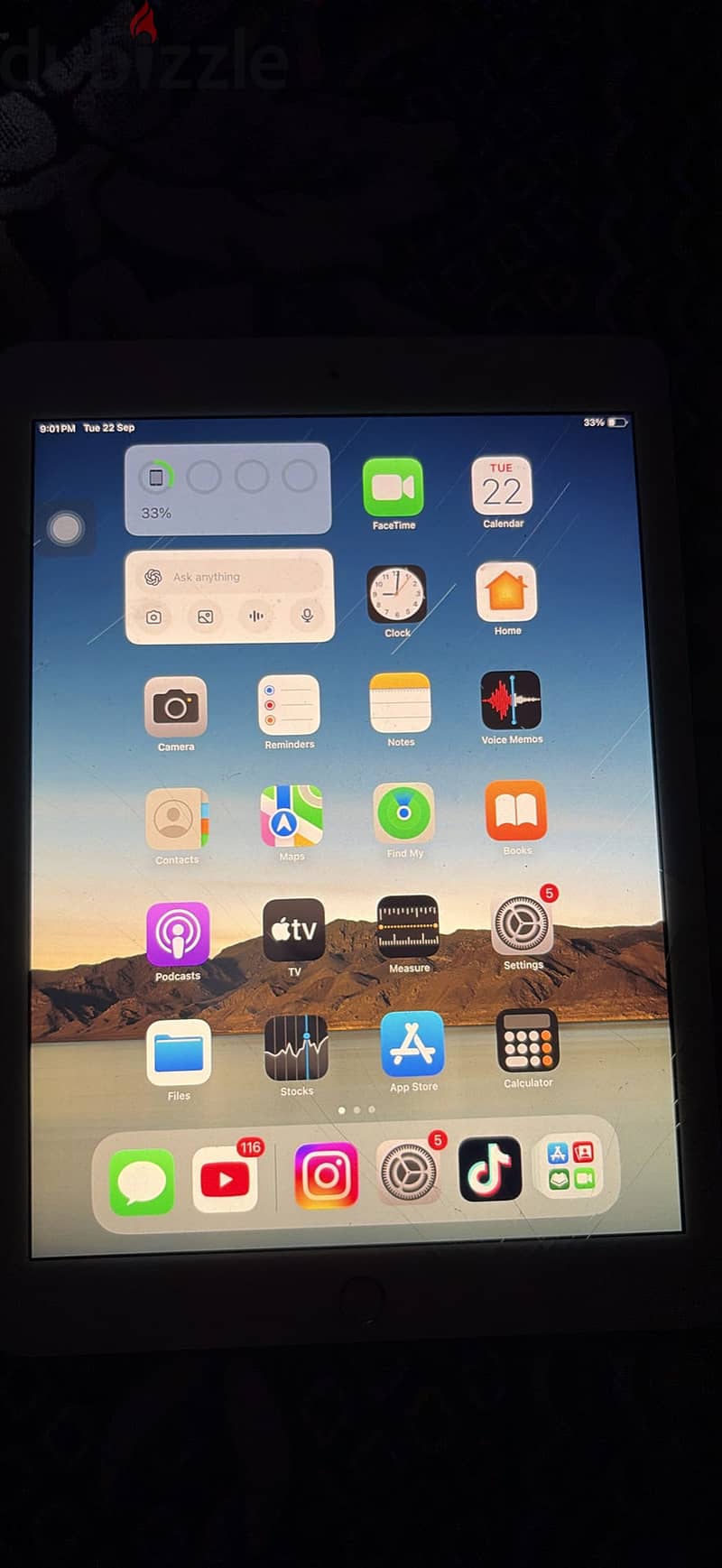 Apple iPad 6th generation OS 17.7 3