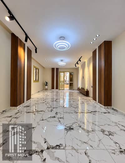 Apartment in the most distinguished compound in front of Madinaty in prime location in Al-Shorouk, installment over 10 years without annual payments and immediate delivery