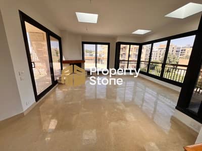 Rooftop Apartment for Rent in Degla El Maadi with 3 Levels & Huge Reception
