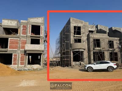 Townhouse for sale at the price of an apartment (lowest price on the market) in Mostakbal City—near HAP TOWN and close to Madinaty. Down payment of 98