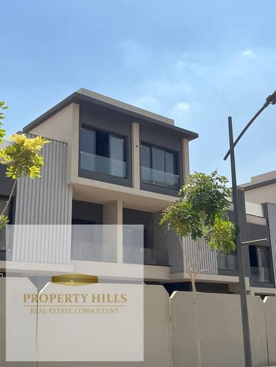 Townhouse for sale in Trio Gardens Compound – installments over 9 years.