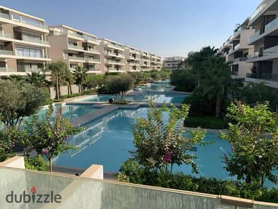 For Sale Apartment 130m + 60m Garden Prime Location New Cairo Lake View Fully Finished