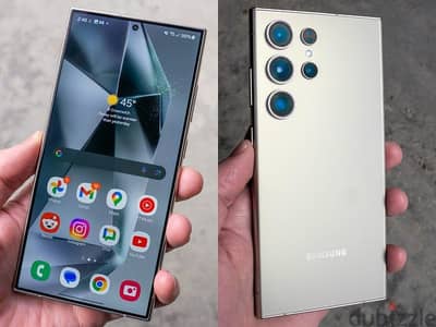 Samsung S24 Ultra زيرو 256GB تيتانيوم مدفوع الضريبة بالضمان
