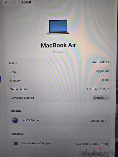Mac book air 1