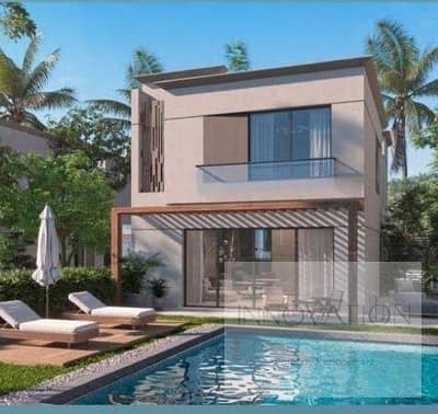 super lux villa for sale in badya palm hills 6 october city, 180m