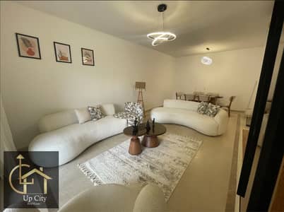 fully furnished 2 bedroom apartment in mivida boulevard swimming pool view