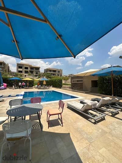 APARTMENT RESALE WITH GARDEN IN PYRAMIDS HEIGHTS VIEW THE PYRAMIDS VERY PRIME LOC