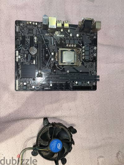 Motherboard + cpu + cpu cooler bundle