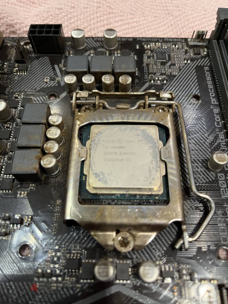 Motherboard + cpu + cpu cooler bundle 4