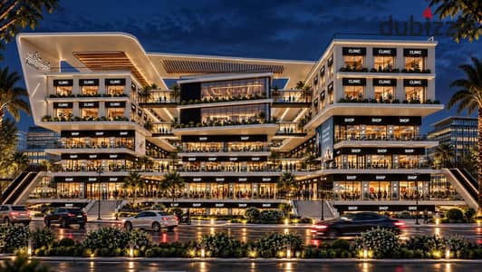 16m retail unit for sale in Beban Business Park 6th of October District 1 No down payment installments up to 10 years with high ROI