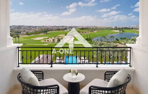 A hotel apartment for sale with panoramic views of the golf course and lagoon and at a price lower than the market in address Golf Marassi North Coast