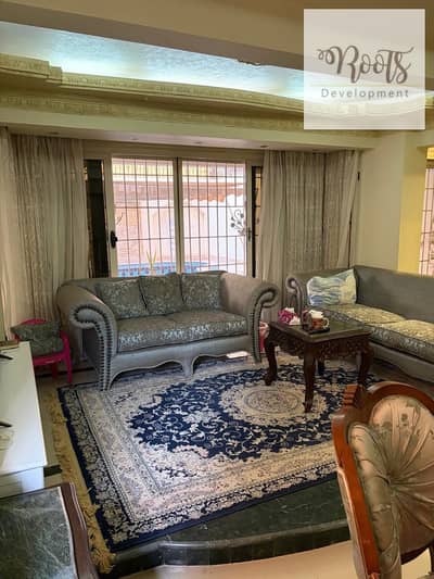 للإيجار دوبلكس مفروش كامل بحمام سباحة بموقع مميز في الحي السابع بالشيخ زايد For Rent Furnished Duplex, with pool,in 7TH District el sheikh zayed