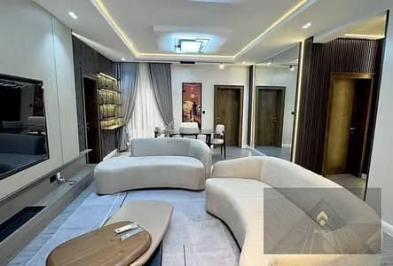Fully finished apartment for sale in New Cairo (Tagamoa) with a 5% down payment and a 10-year installment plan.