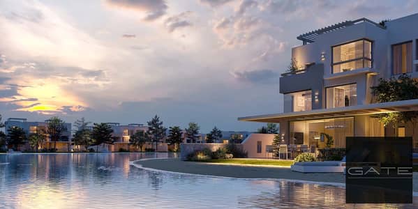 Middle Townhouse بموقع مميز وقريب من البحر، مع Sea View وLandscape & Pool View داخل Mountain View Levels