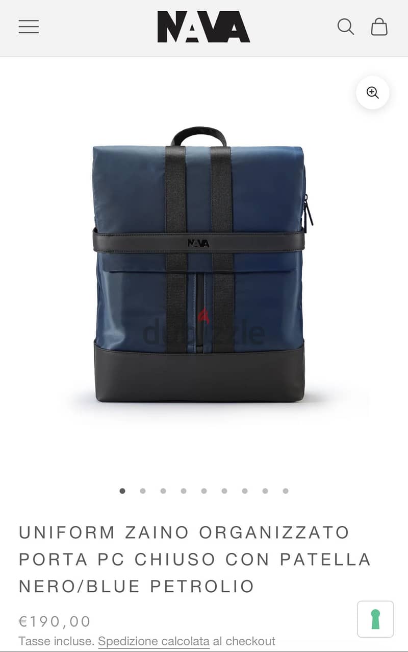 NAVA laptop bag (Blue) 6