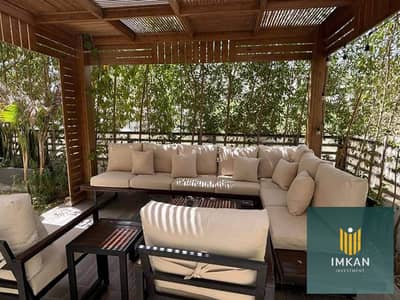 195m² apartment with a 103m² garden for sale with a 10-year installment plan in Hyde Park Compound, located on 90th Street next to Mivida Compound.