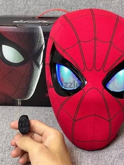 Spider Man Moving Eyes Mask