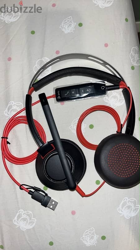 Poly Blackwire 5220 (USB-C/A) Headphones 3