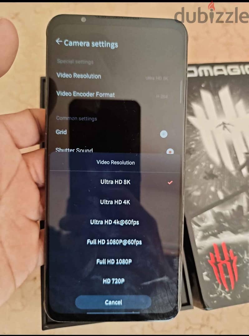 ZTE Red Magic 7 Black With Box 3
