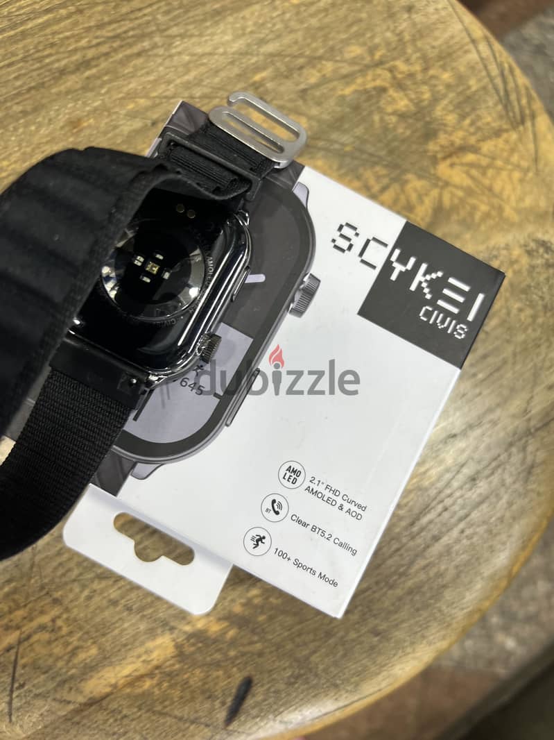SCYKEI Call Watch Civis Black 1