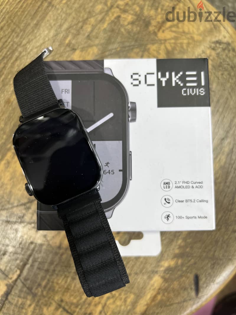 SCYKEI Call Watch Civis Black 2