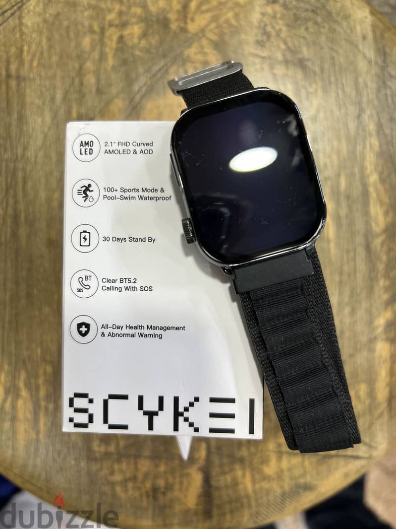 SCYKEI Call Watch Civis Black 3