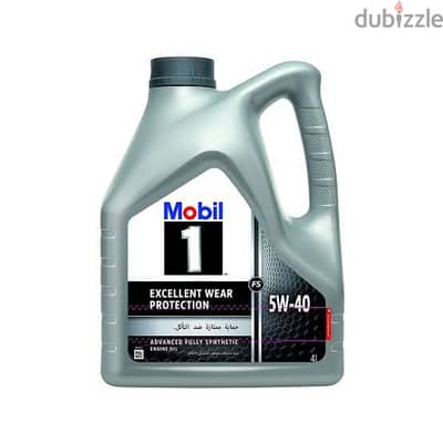 جركن زيت موتور موبيل 5W-40