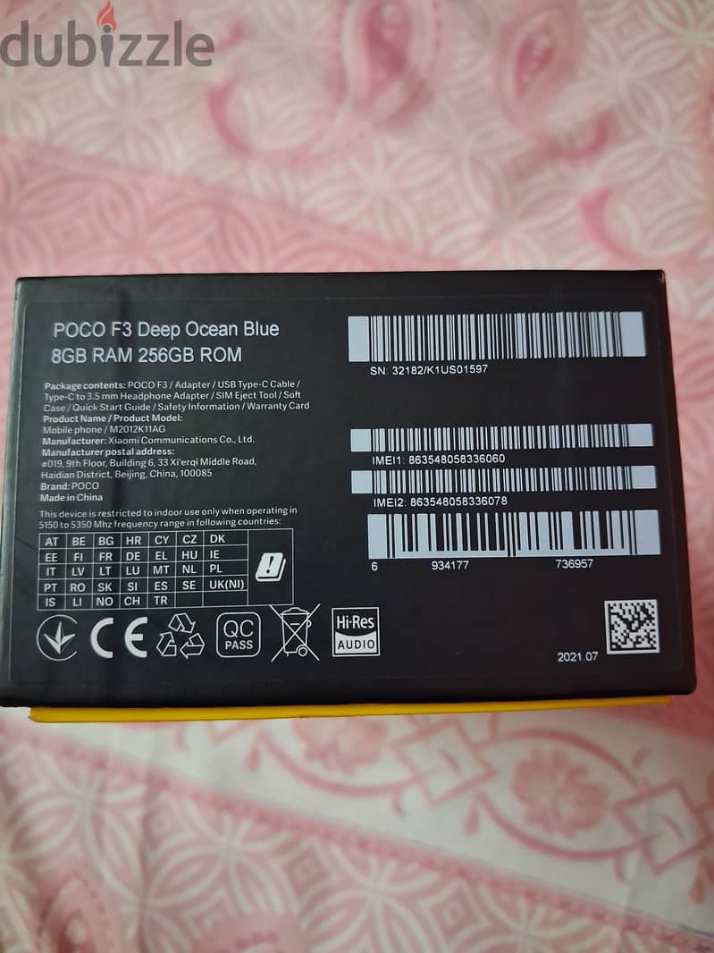 Xiaomi Poco F3 3
