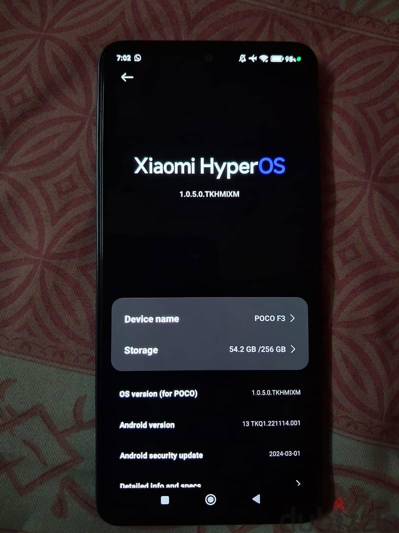 Xiaomi Poco F3 8