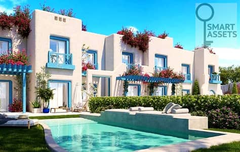 Mountain View Ras El Hikma – EVIA Phase | North Coast  Ground Chalet for Sale – Direct Lagoon View