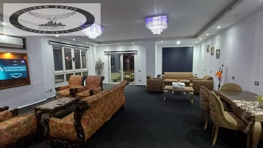 Fully furnished and air-conditioned apartment for rent in the Fifth Settlement (Second District), located on South Teseen Street near the Air Force