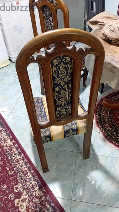 كراسي سفره خشب زان