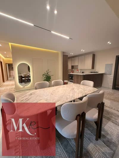 Apartment for rent 200 meters ultra-super-finished in a prime location in Villette Sodic compound, Fifth Settlement, New Cairo