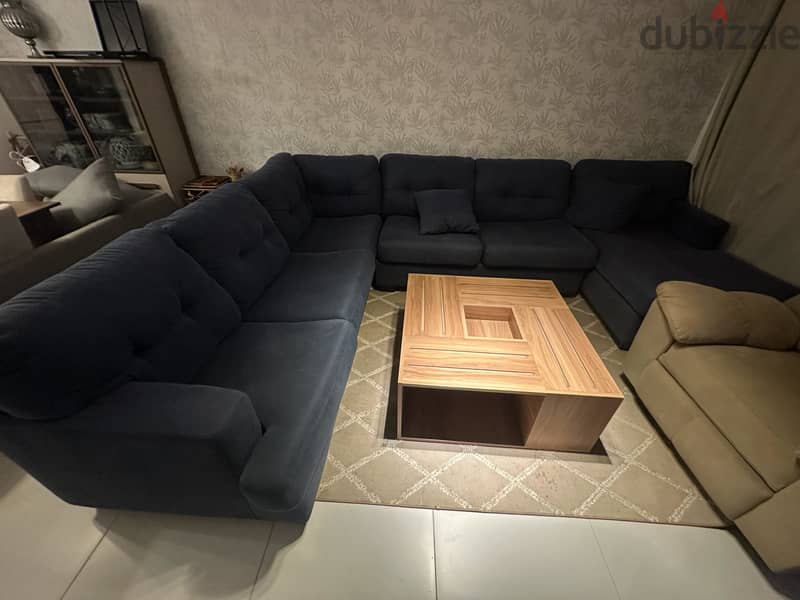 U Shape Sofa 3.5X2.5x1.5 3