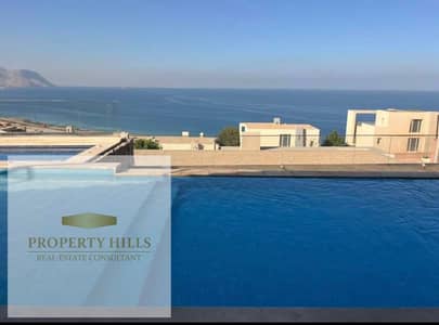 Last twin villa for sale with a 40% discount, immediate delivery with a direct view of the sea