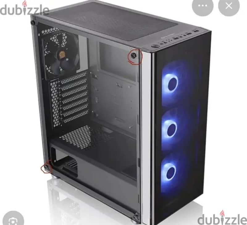 Case thermaltake v200 power supply 600w 1