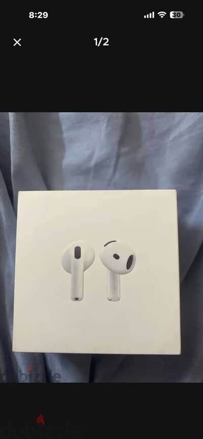 air pods 4 استعمال ٣ شهور جديدة