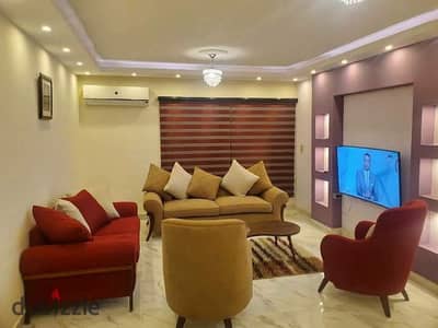Furnished apartment for rent at the lowest price, 3 rooms in Al-Rehab City